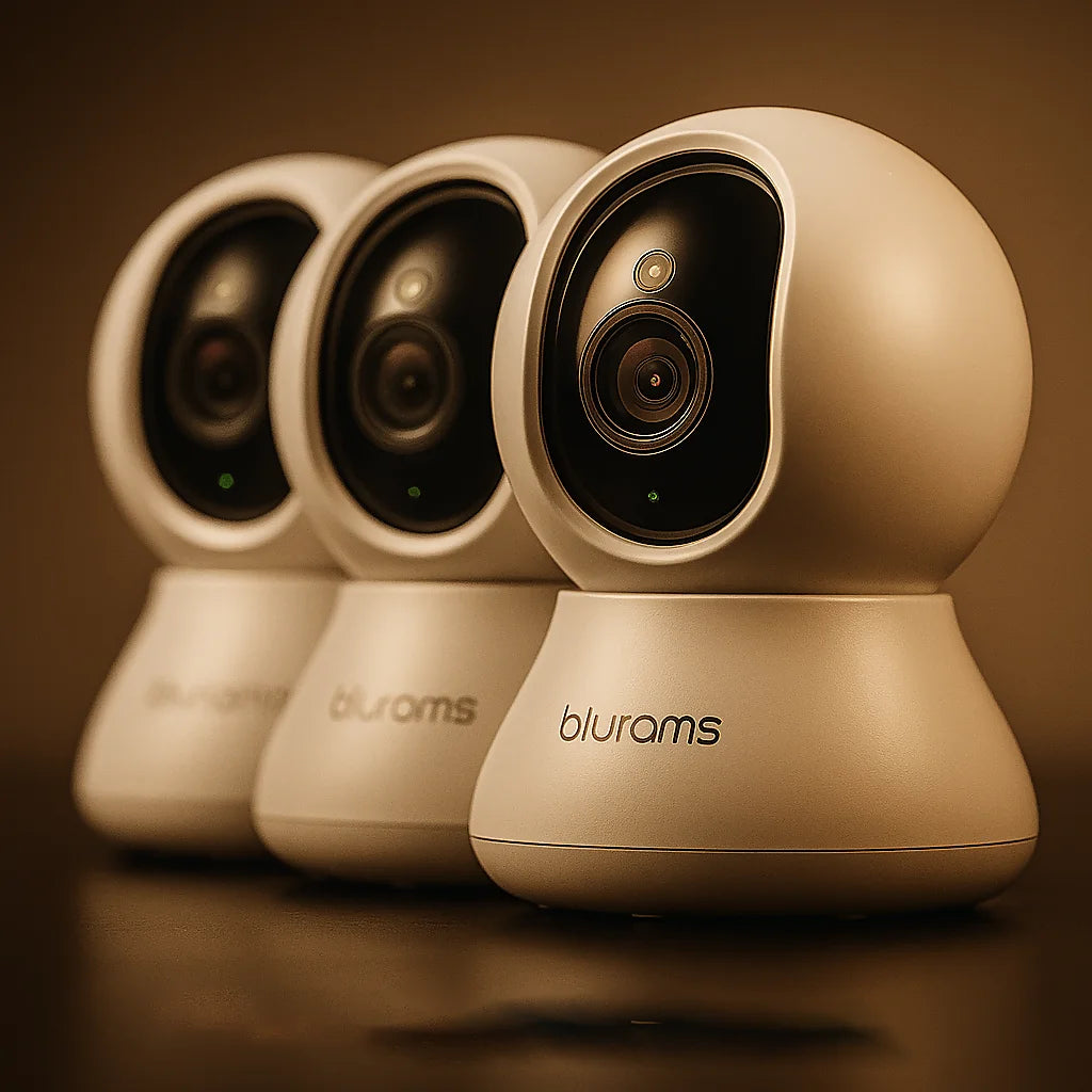 Blurams 2K Baby Monitor & Home Security Camera Smart WiFi Indoor Cam with Motion Detection, Night Vision, 2 Way Audio & Easy Setup