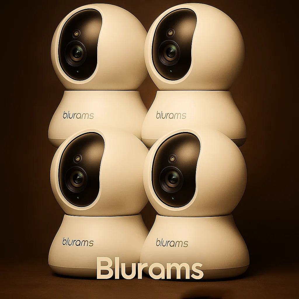 Blurams 2K Baby Monitor & Home Security Camera Smart WiFi Indoor Cam with Motion Detection, Night Vision, 2 Way Audio & Easy Setup