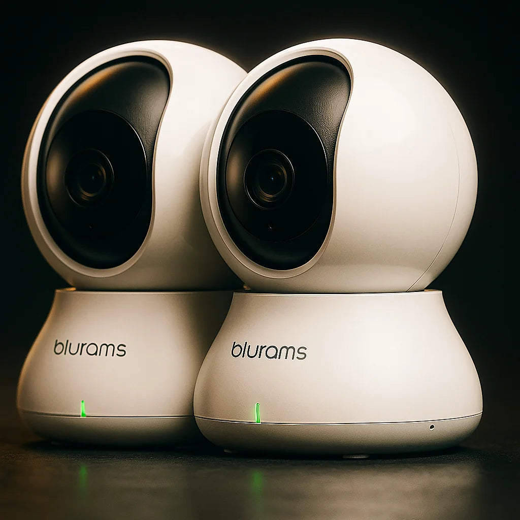 Blurams 2K Baby Monitor & Home Security Camera Smart WiFi Indoor Cam with Motion Detection, Night Vision, 2 Way Audio & Easy Setup