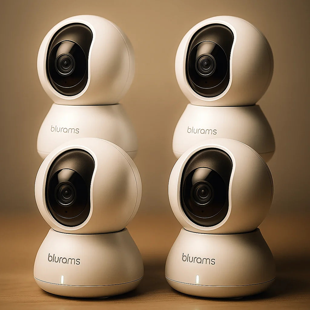 Blurams 2K Baby Monitor & Home Security Camera Smart WiFi Indoor Cam with Motion Detection, Night Vision, 2 Way Audio & Easy Setup