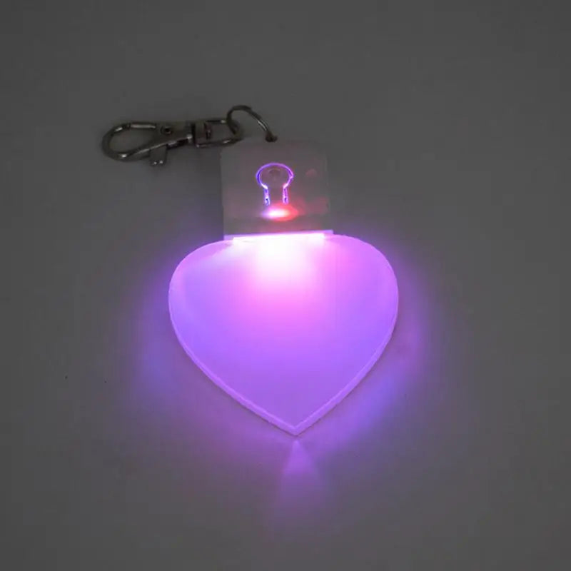 Heart LED Purse Light Rechargeable Handbag Charm for Women, Illuminates Inside Your Bag, Gift Idea USA