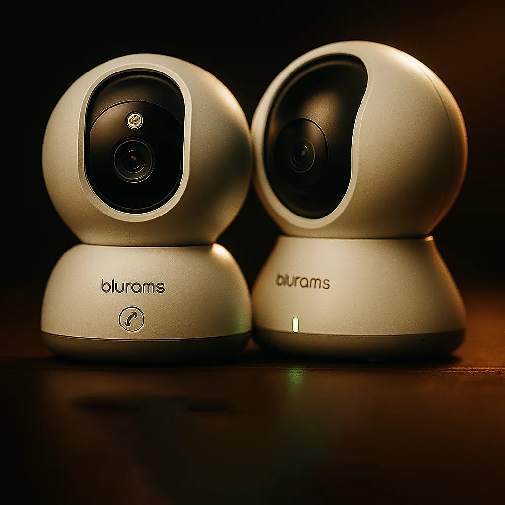 Blurams 2K Baby Monitor & Home Security Camera Smart WiFi Indoor Cam with Motion Detection, Night Vision, 2 Way Audio & Easy Setup