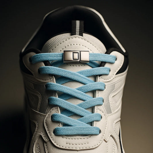 No Tie Shoelaces for Kids & Adults Elastic Lock Sneakers Laces, Double Layer Cotton, Easy Slip On Flat Shoe Laces, Tieless Shoe Accessories