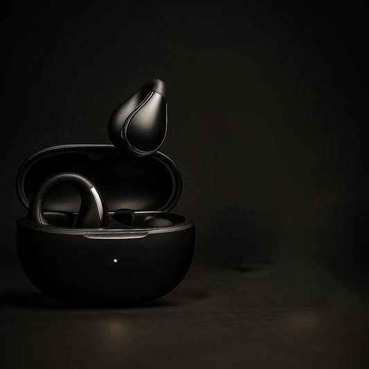QCY Crossky C30 Open-Ear Bluetooth 5.4 Earbuds  Wireless Ear Clip Sport Headphones with Dual Connection for Running & Workout