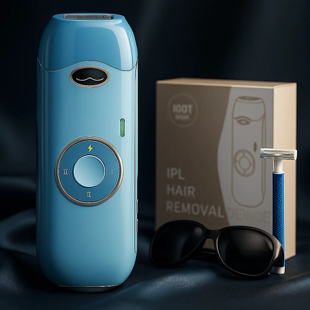 IPL Laser Hair Removal Device for Women & Men  Painless, Permanent Hair Remover with Unlimited Flashes, Dual Voltage  Face, Legs, Bikini & Full Body