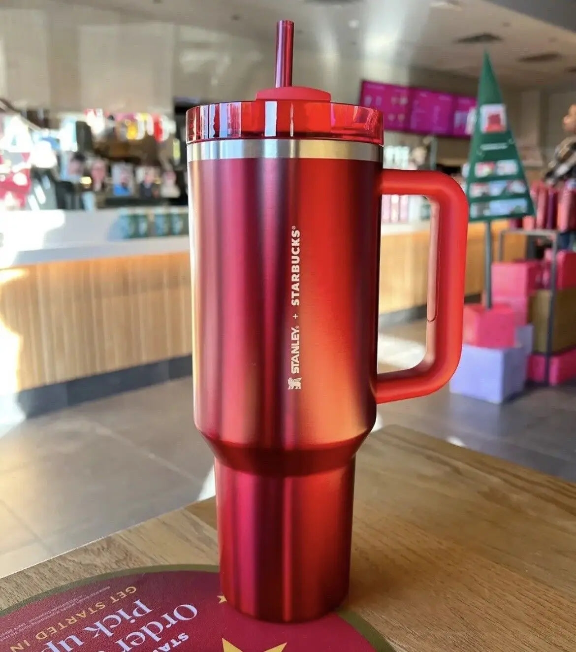 Stanley Quencher H2.0 Flowstate Tumbler 40 oz With Handle & Straw, 3 Position Lid, Cup Holder Friendly | Travel Mug USA
