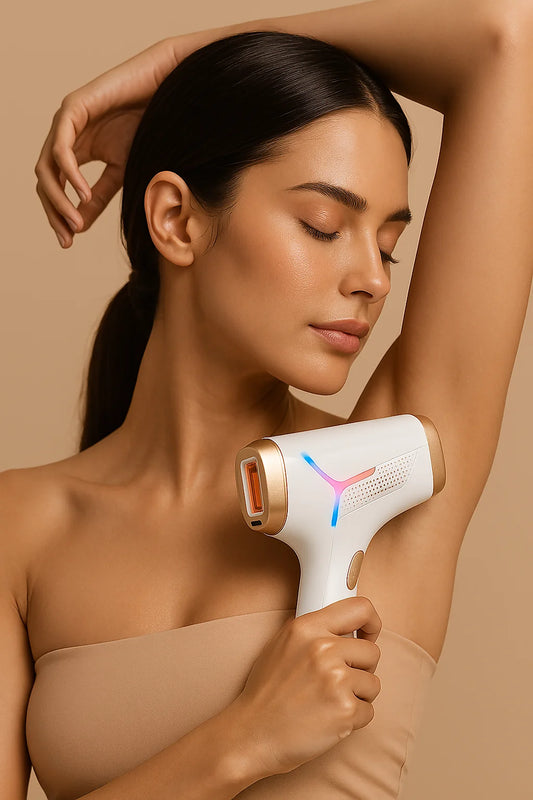 Permanent IPL Laser Hair Removal Device  990,000 Flashes for Women & Men | Painless At Home Hair Remover for Body, Bikini & Face