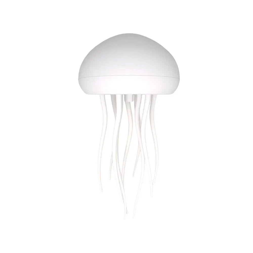 Jellyfish Cartoon Night Light & Bluetooth Humidifier RGB LED Bedside Lamp with Voice Control, Type C Charging & Upgraded Design